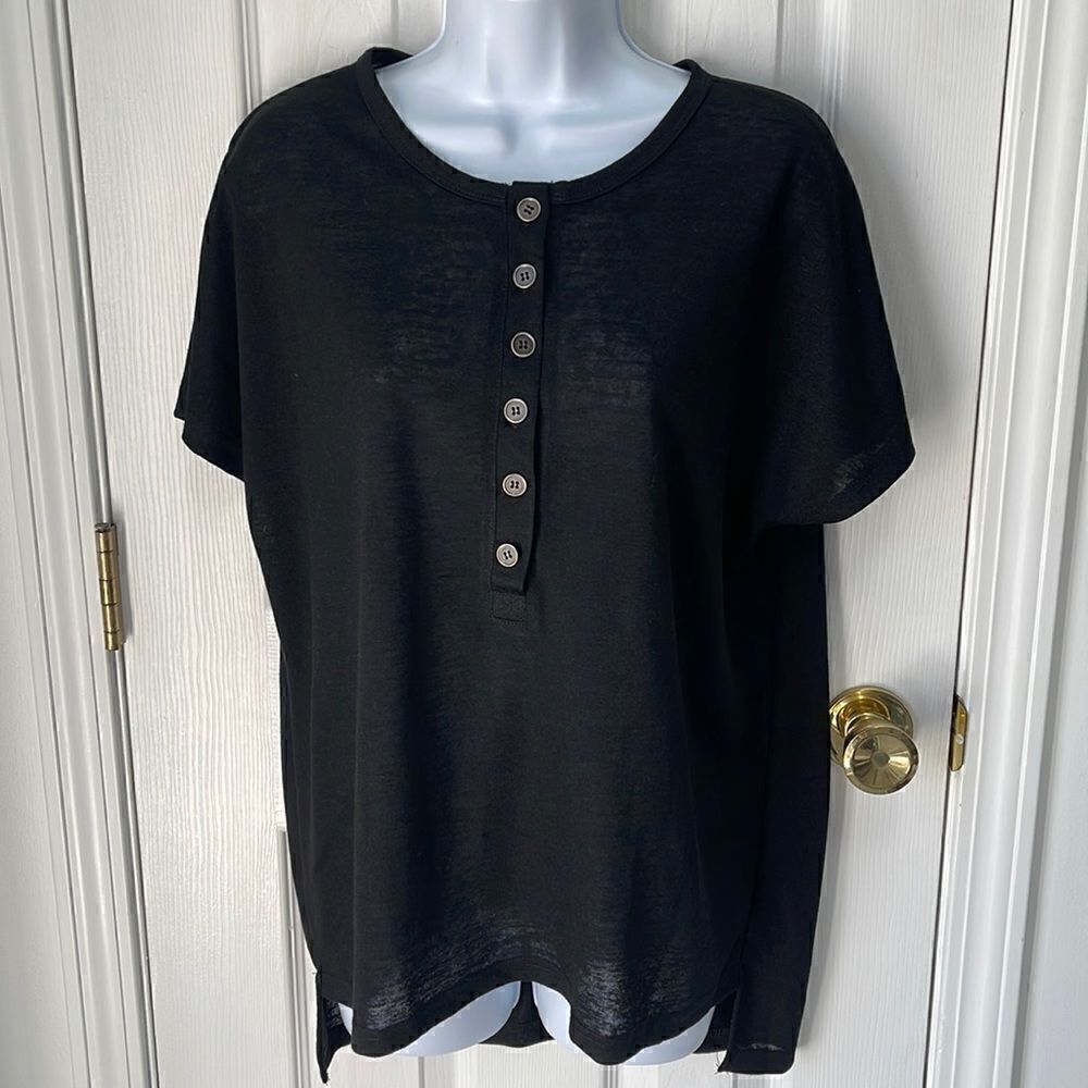 Button down T-shirt